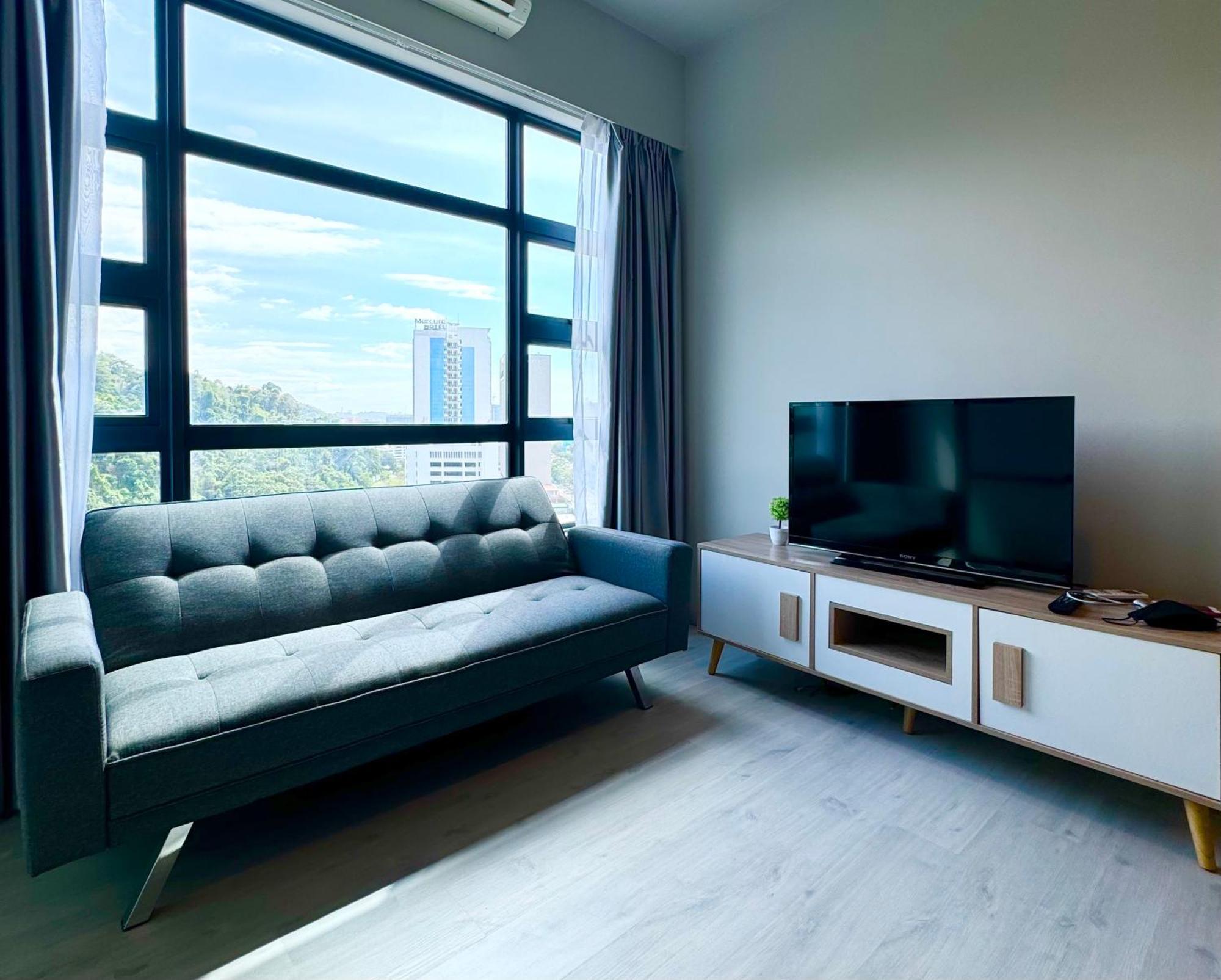 Sunset Seaview Vacation Condos @ Jesselton Quay Kota Kinabalu Quarto foto