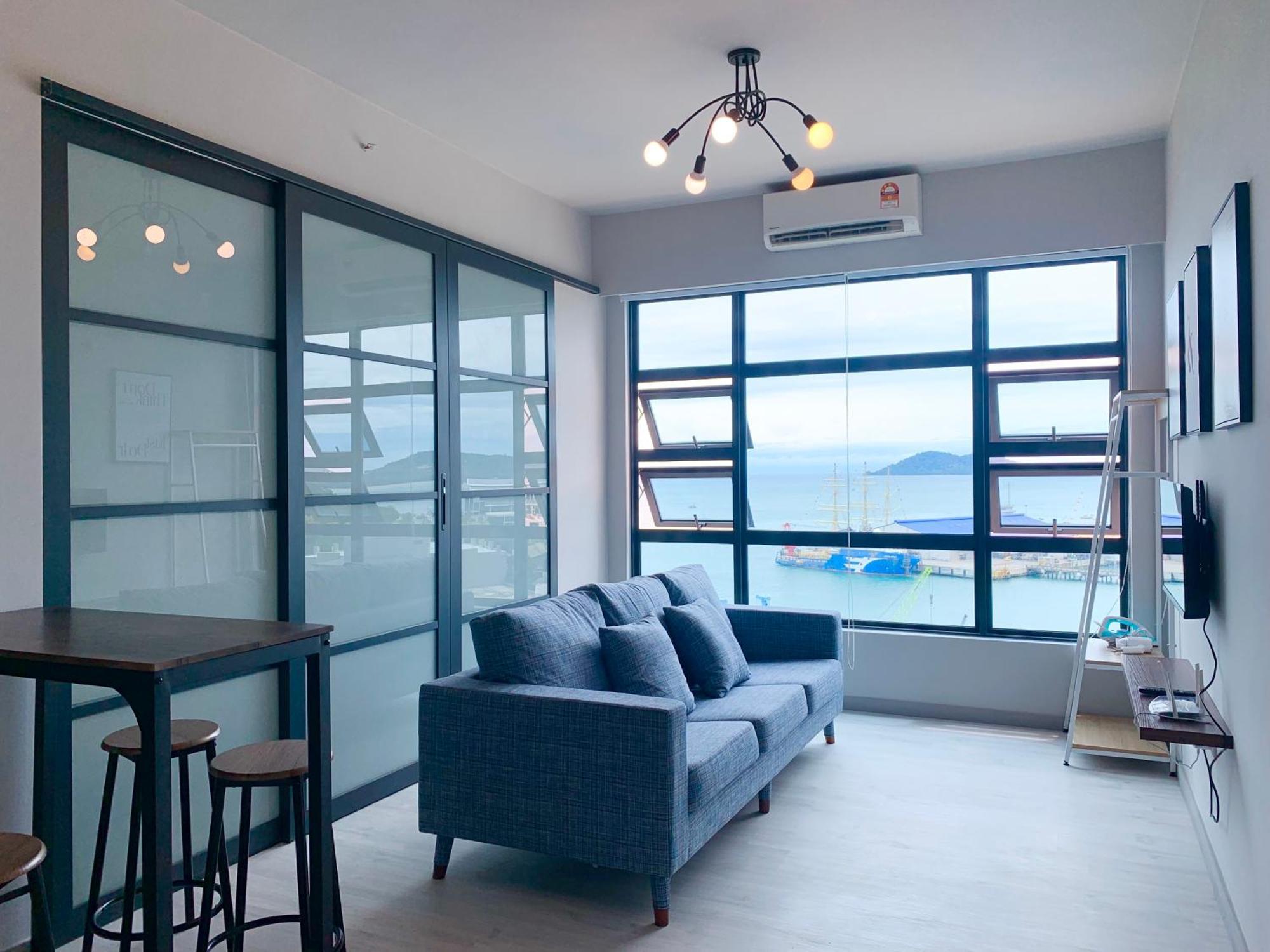 Sunset Seaview Vacation Condos @ Jesselton Quay Kota Kinabalu Quarto foto