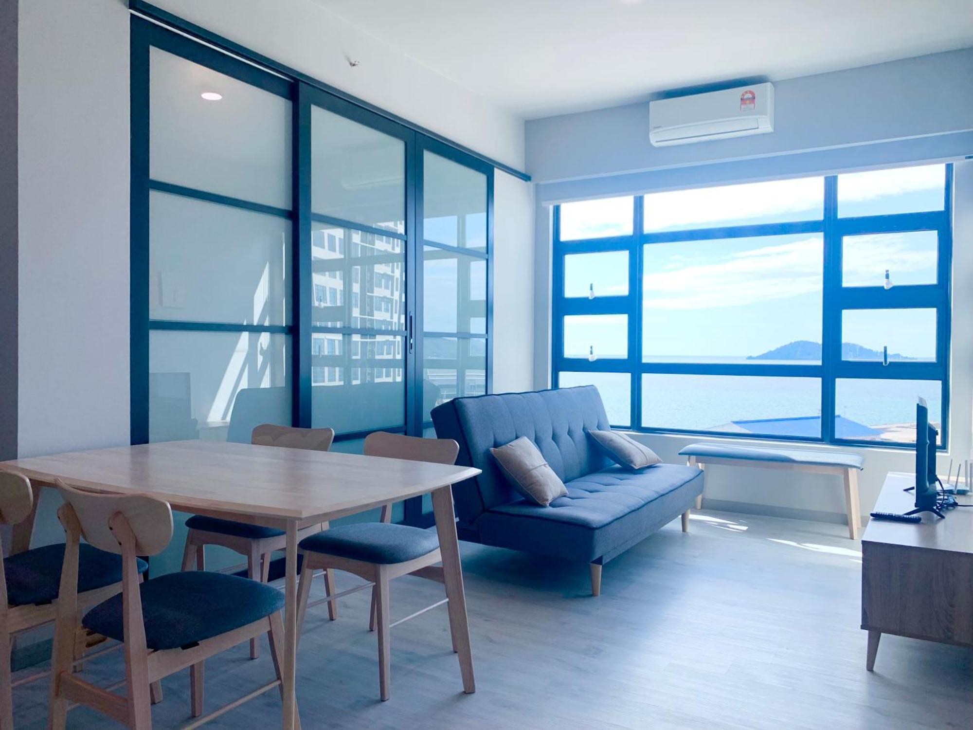 Sunset Seaview Vacation Condos @ Jesselton Quay Kota Kinabalu Quarto foto