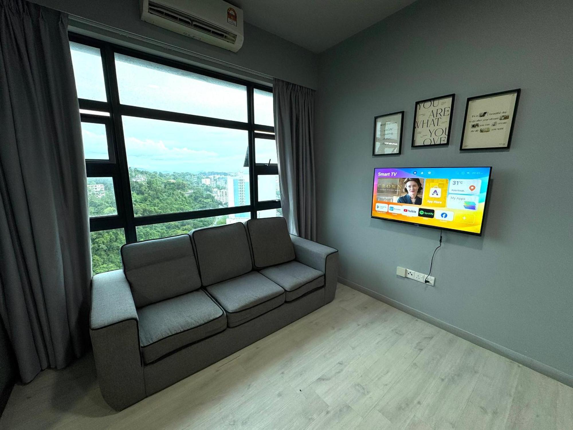 Sunset Seaview Vacation Condos @ Jesselton Quay Kota Kinabalu Exterior foto